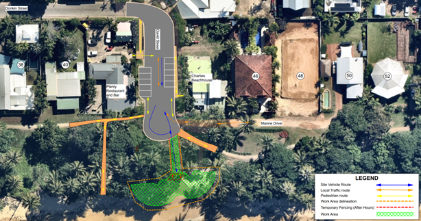 Cassowary Coast Regional Council wishes to advise that contractors RMS Engineering &amp; Construction will be commencing the following works as part of the Mission Beach Town Centre Revitalisation