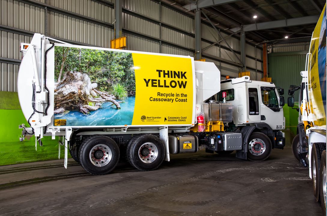jj truck think yellow