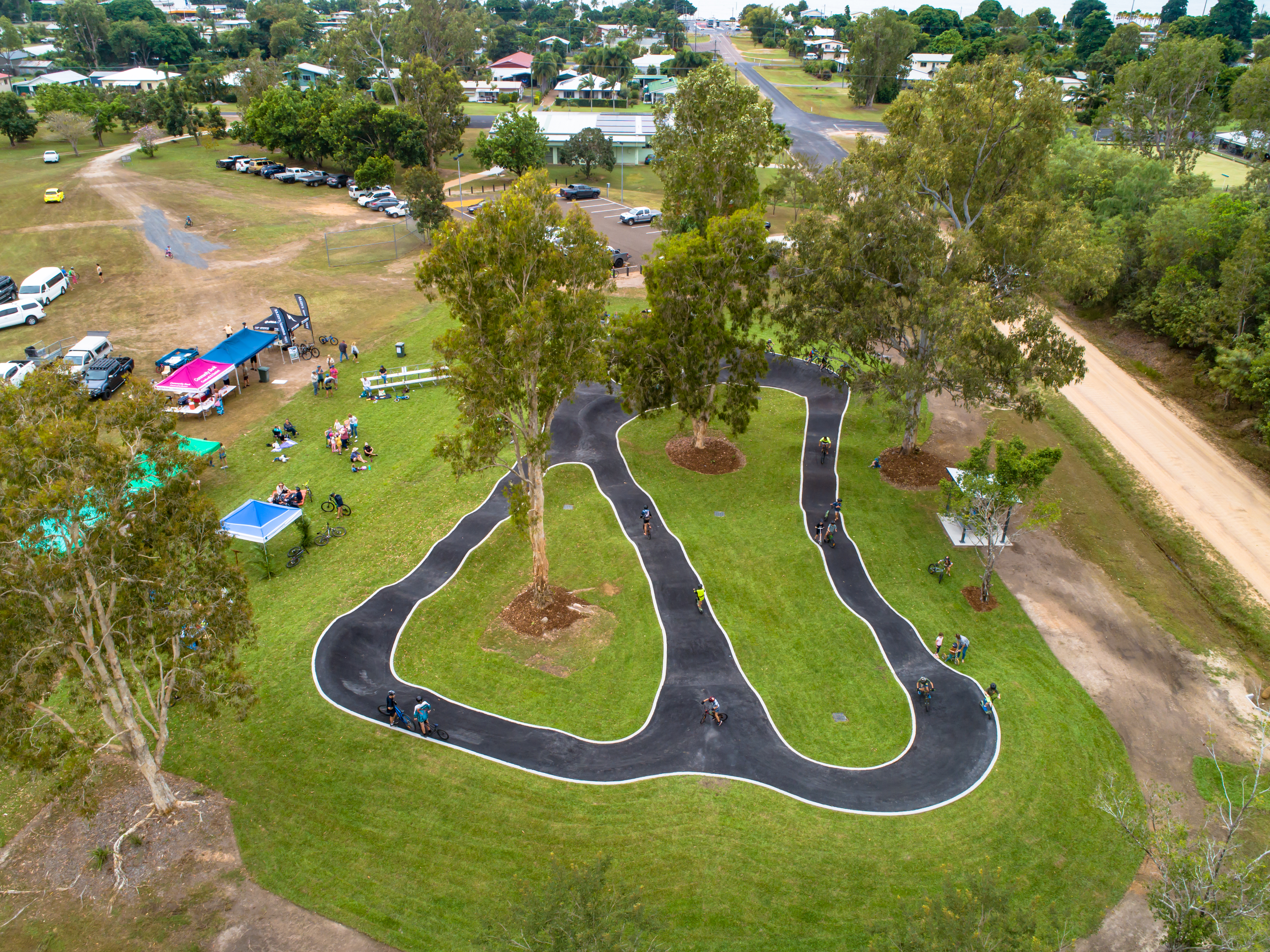 Cardwell Pump Track Opening