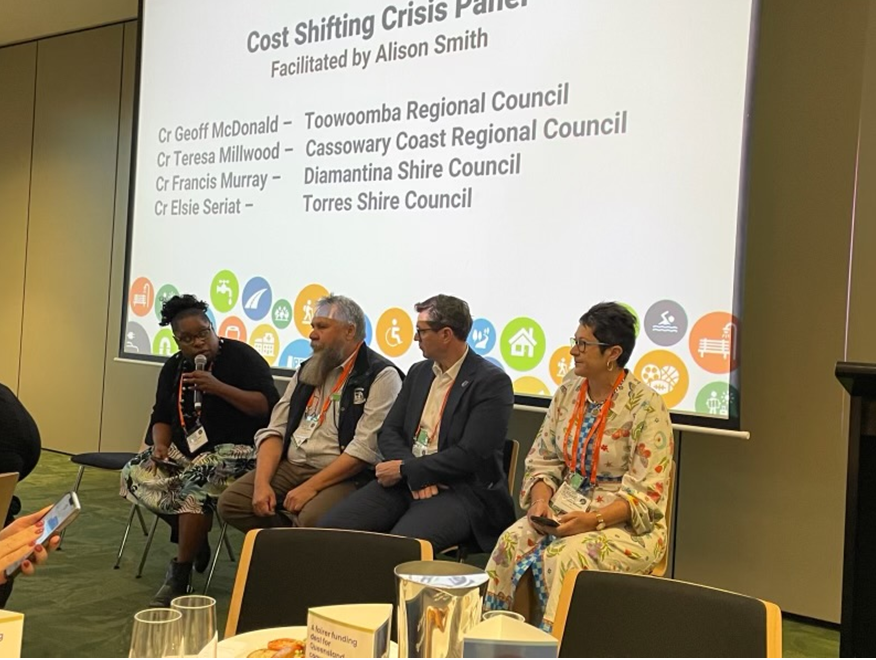Mayor Millwood on cost shifting crisis panel