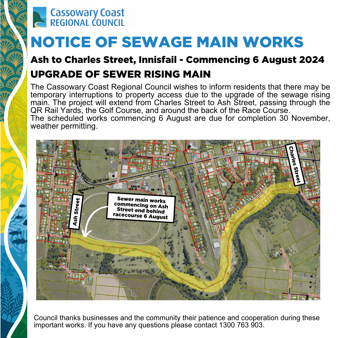Notice of Works Ash to Charles