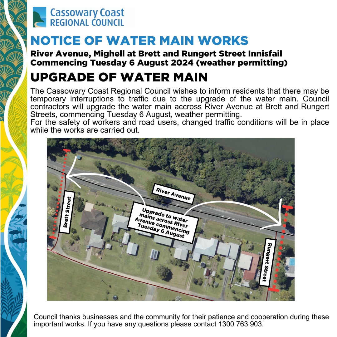 Notice of Water Main works