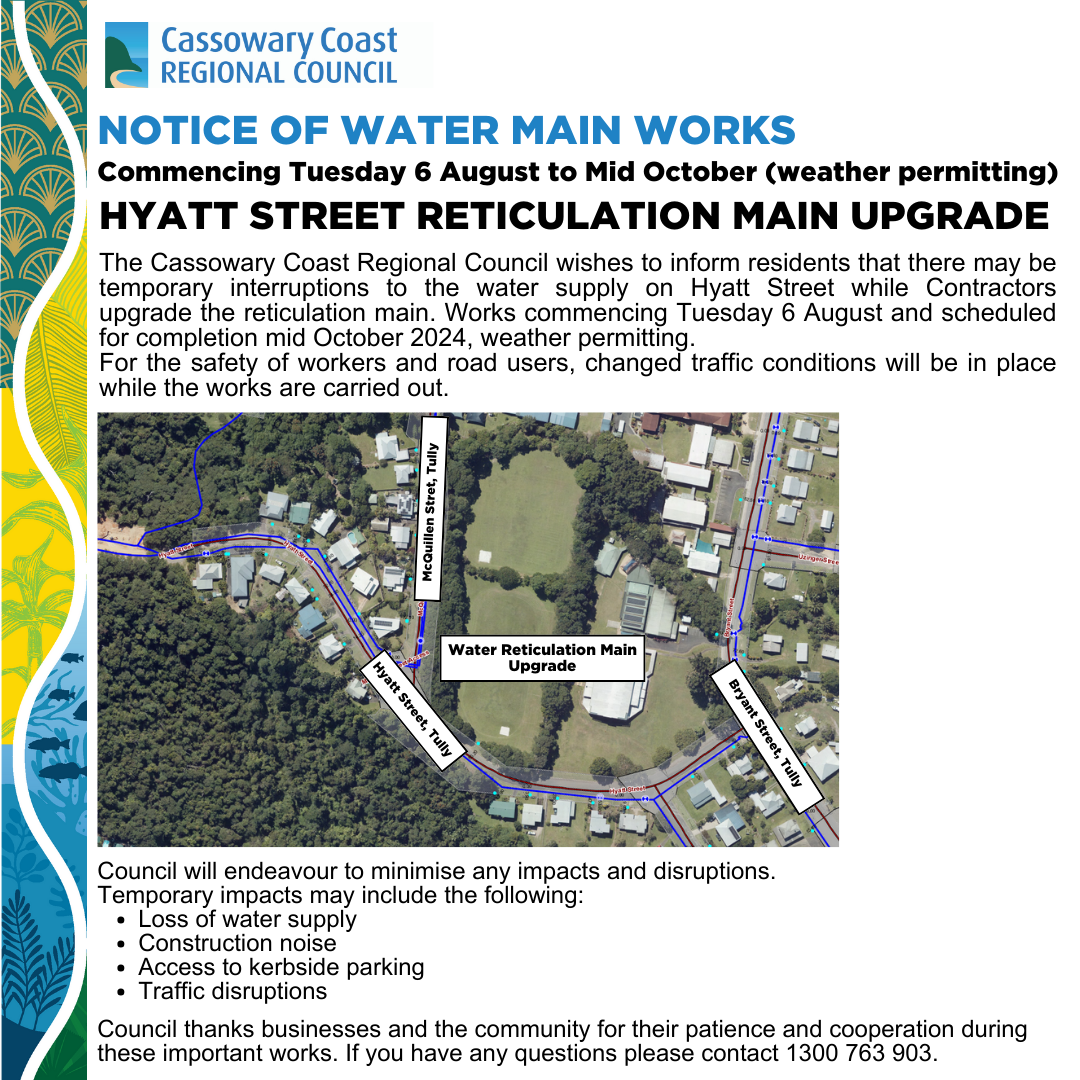Notice of Work Hyatt