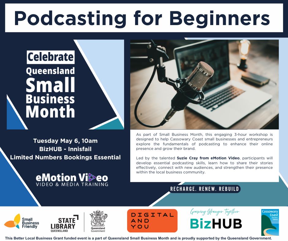 Podcasting for beginners workshop 1