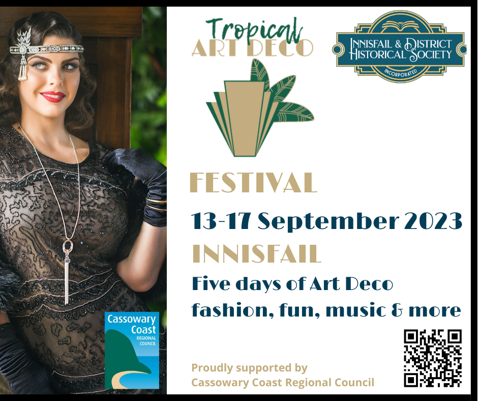 Tropical art deco events