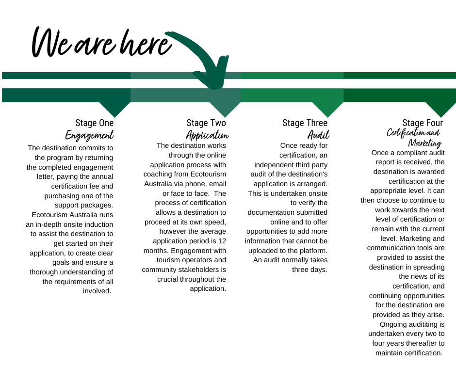 Timeline ecotourism 2