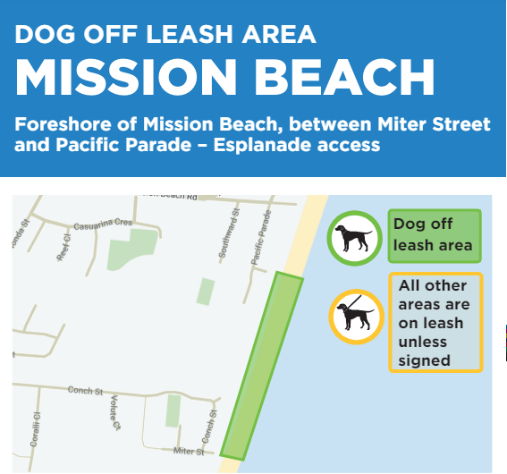 Mission Beach Area Map