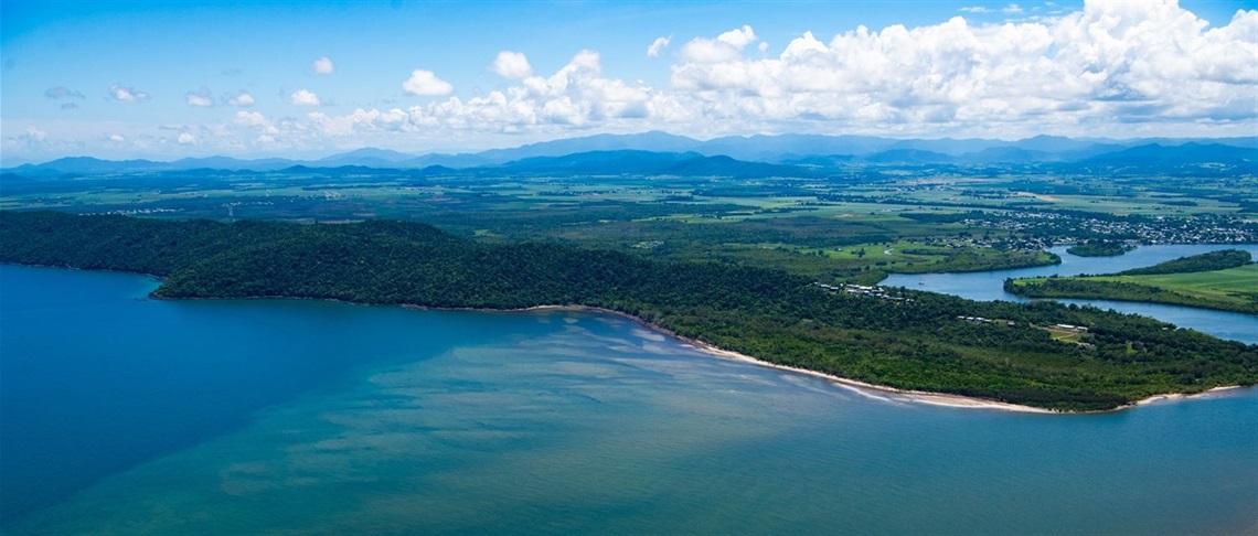 Photo supplied by DETSI - Aerial view of Coquette Point from Flying Fish Point.jpg