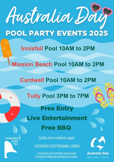 Pool Party flyer