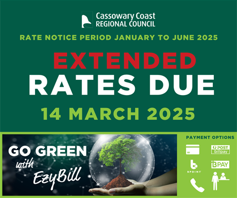 Rates Due Notice 2024 Facebook Post
