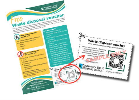 Waste Disposal Voucher Sample