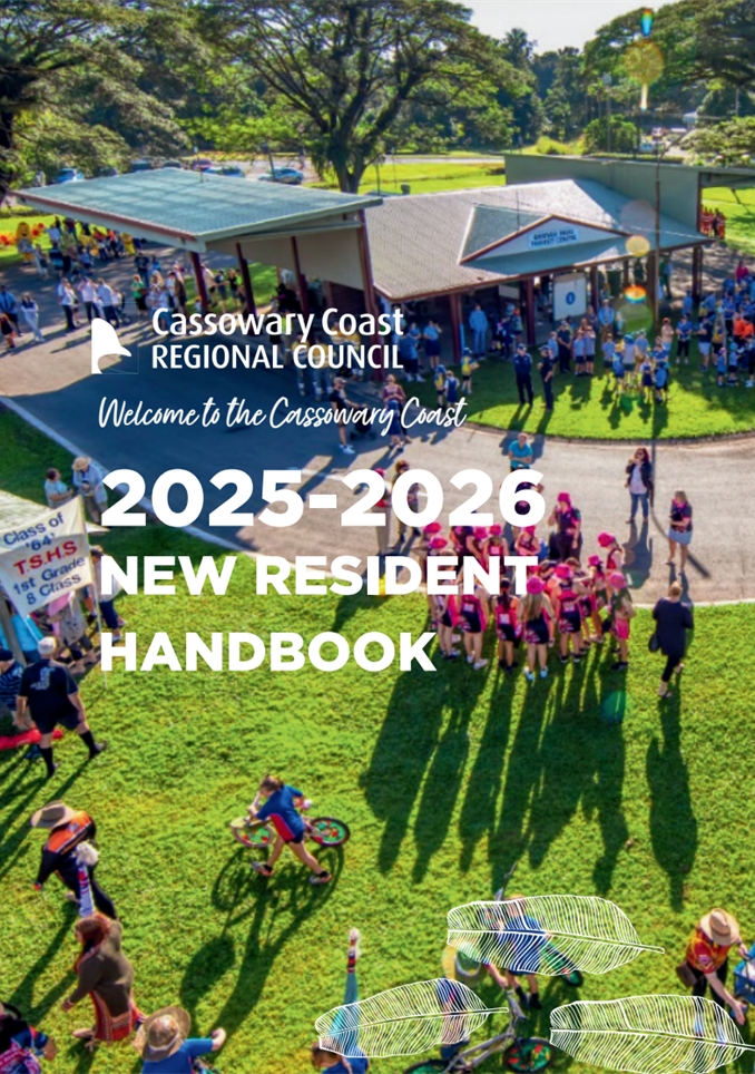 cover of new resident handbook
