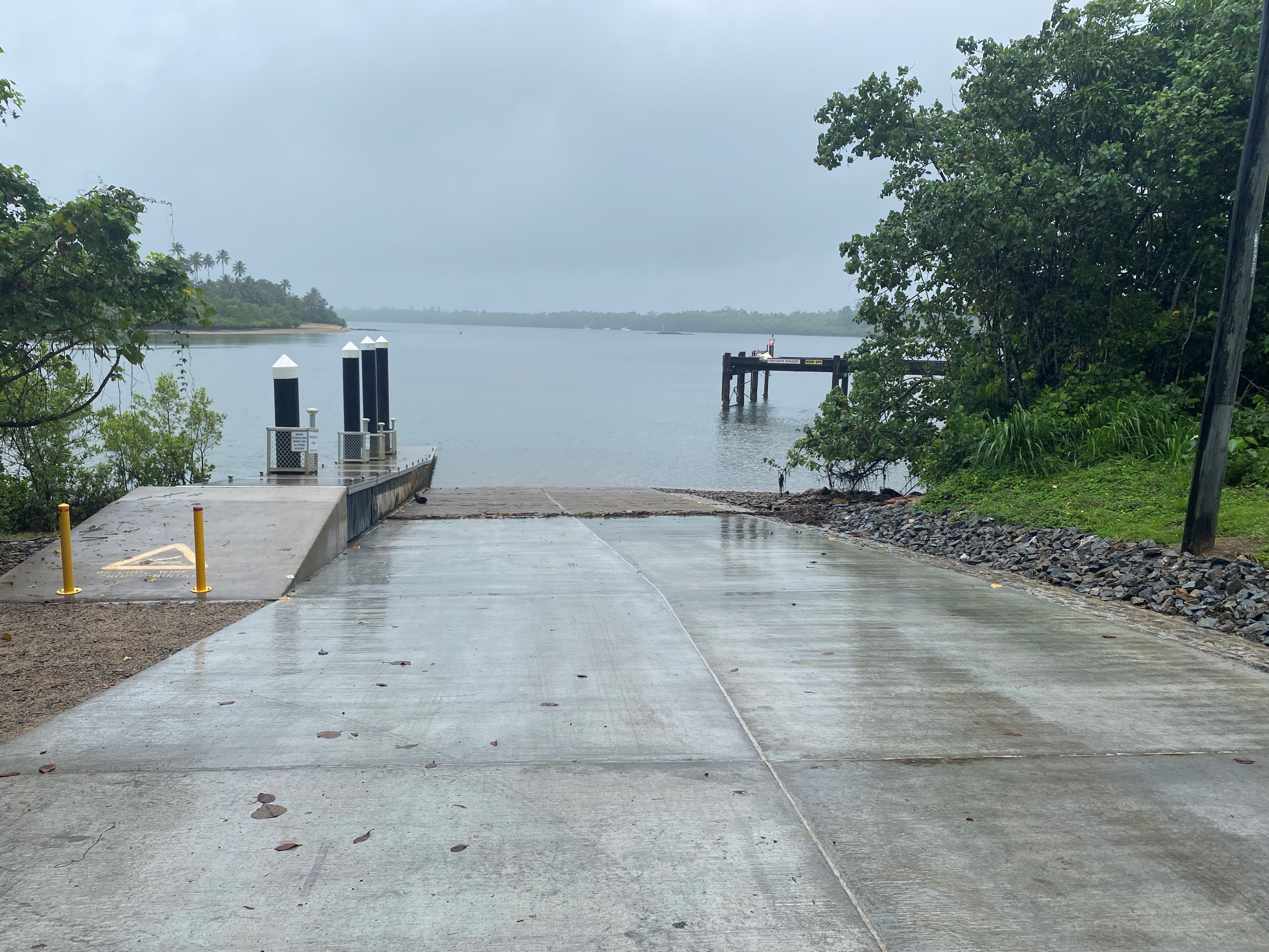 Coconuts boat ramp upgrade july 2021