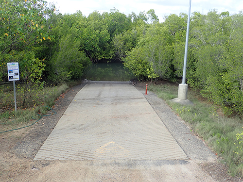 Tully heads boat ramp rz